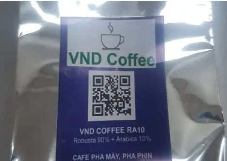 VND Coffee RA10 cao cấp túi 250g - Tết đoàn viên